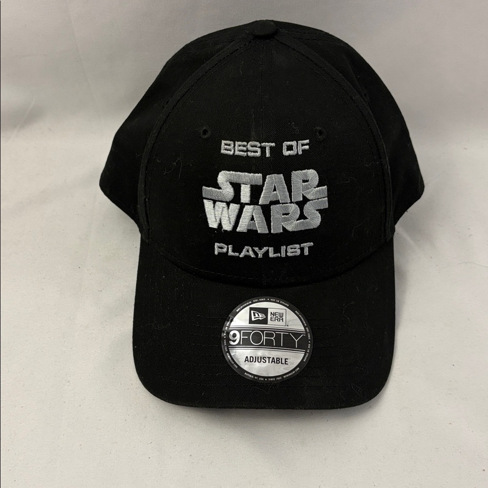 The Best Of Star Wars Playlist Lucas Film LTD Hat Cap Strapback Black Disney - Picture 2 of 8